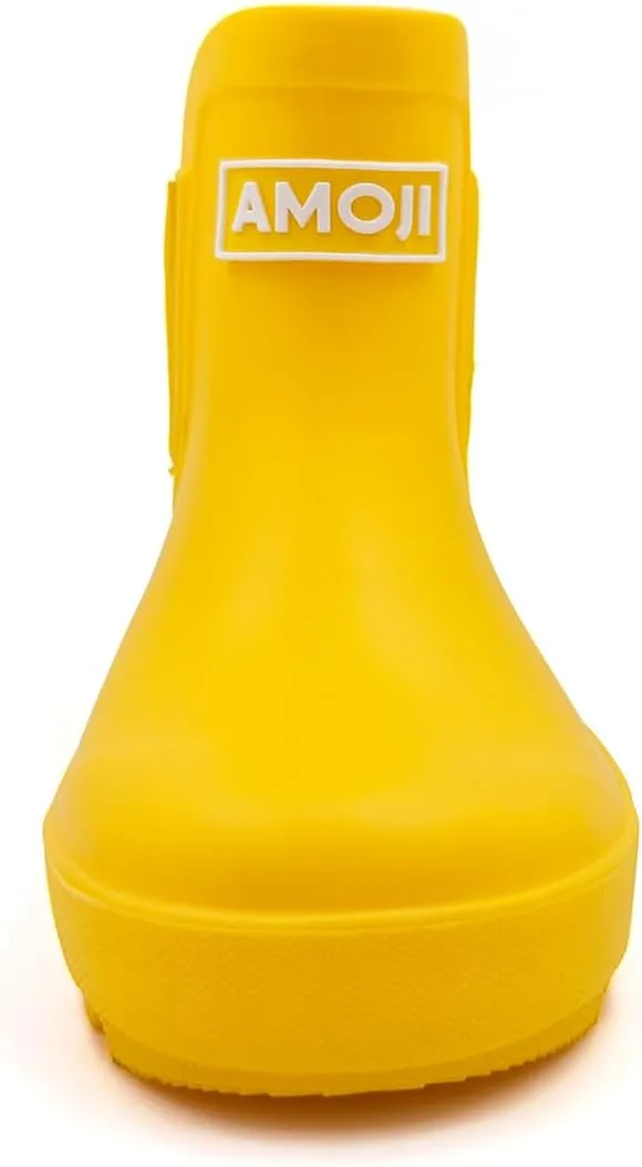 Amoji Boy Rain Boots Kid Waterproof Rubber Boots Garden Boots 6767