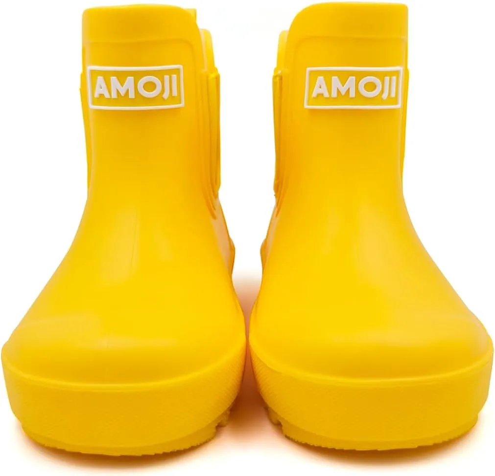 Amoji Boy Rain Boots Kid Waterproof Rubber Boots Garden Boots 6767