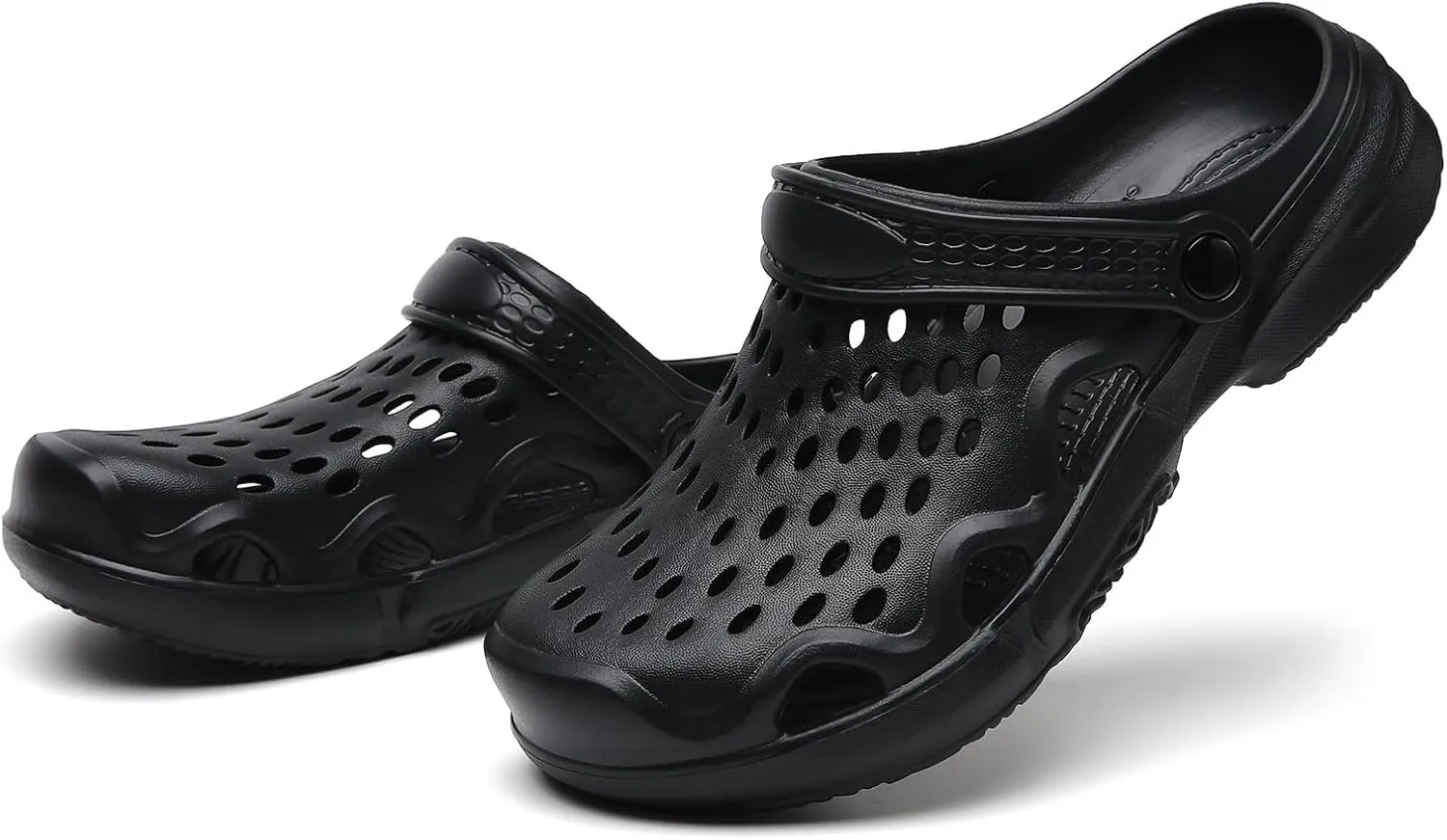 CERYTHRINA Mens Garden Clogs Lightweight Breathable Slip on Sandals Fashions Pool Beach Shoes Non Slip Home Clogs Slippers