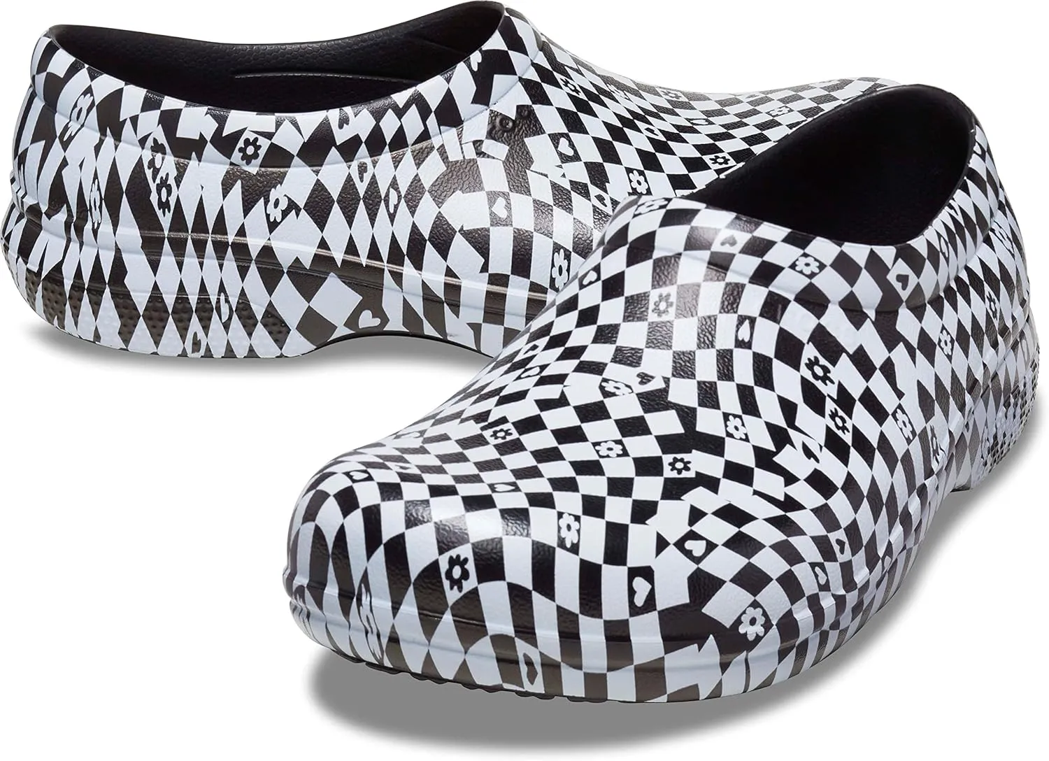 Crocs Unisex-Adult On The Clock Clogs, Slip Resistant Shoes