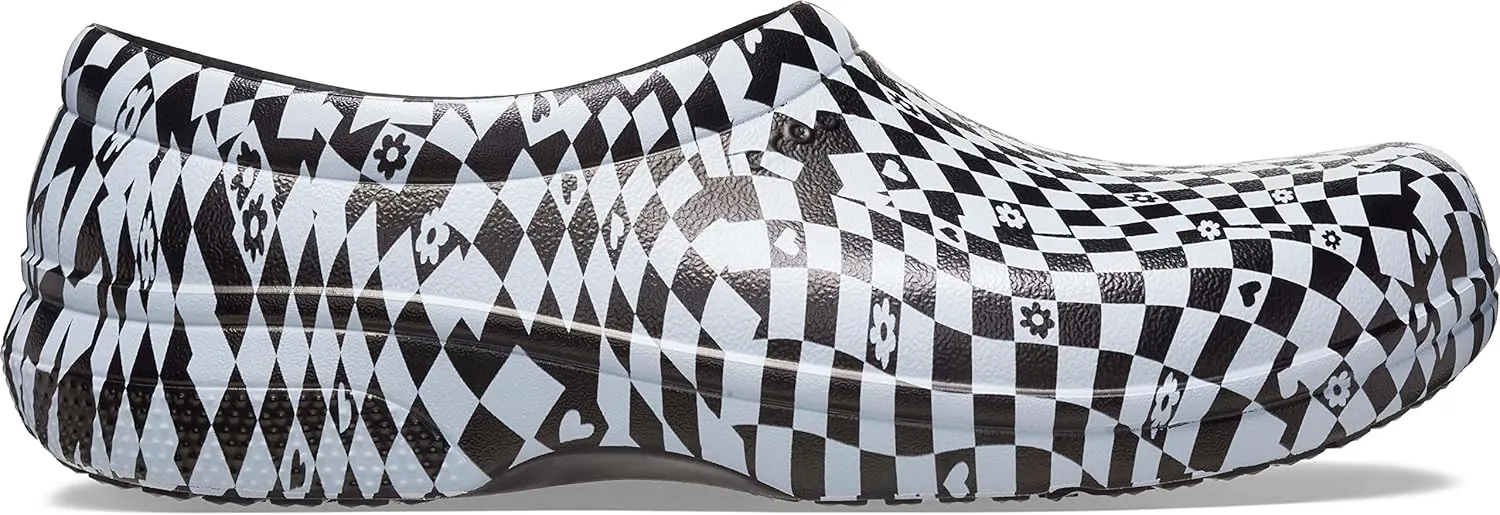 Crocs Unisex-Adult On The Clock Clogs, Slip Resistant Shoes