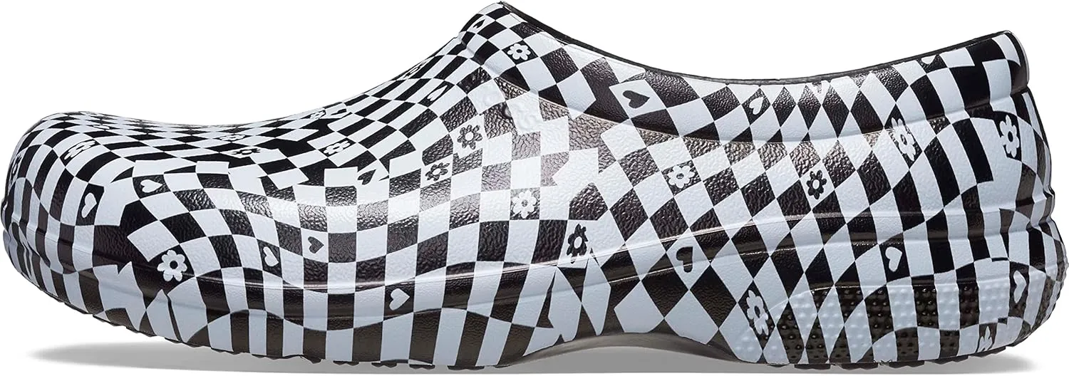 Crocs Unisex-Adult On The Clock Clogs, Slip Resistant Shoes