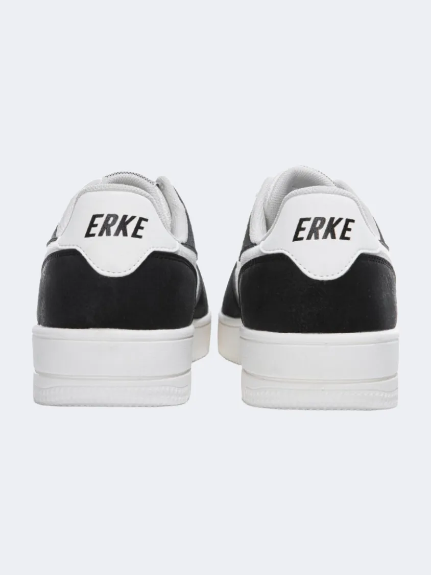Erke Skateboard Men Lifestyle Shoes Light White/Black