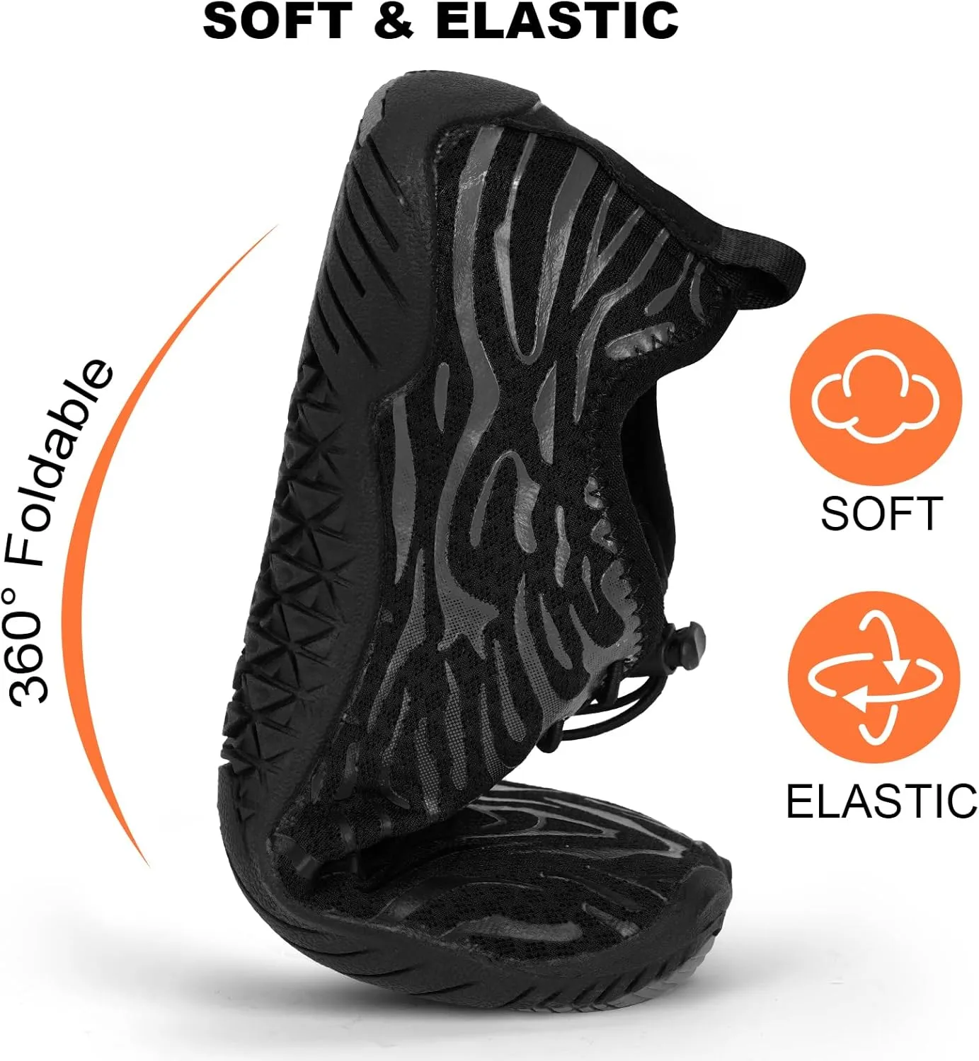 Hike Barefoot Water Shoes, Grounded Footwear Pro Barefoot Shoes Women Men, Non-Slip Athletic Hiking Trail Running Shoe, Breathable Zero Drop Water Shoe Wide Toe Box