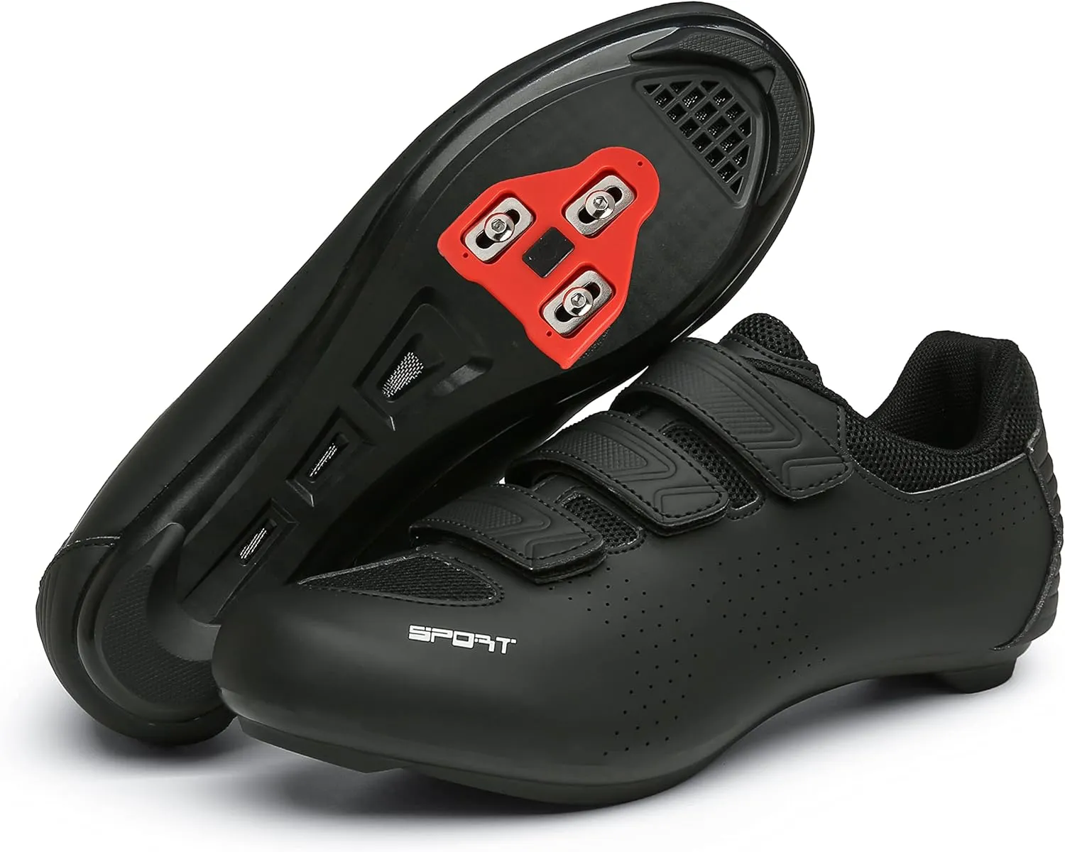 Honosuker Women's Men's Cycling Shoes Compatible with Peloton Delta SPD Spin Road Bike Bicycle Shoes