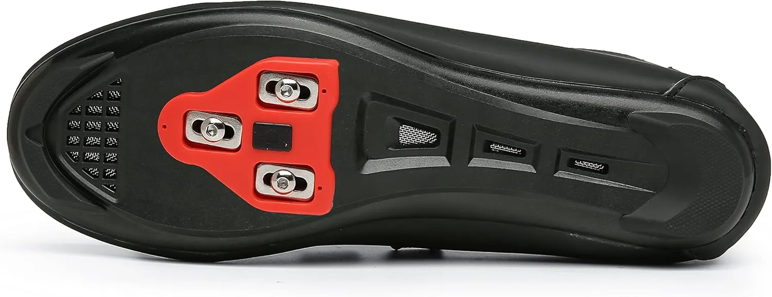 Honosuker Women's Men's Cycling Shoes Compatible with Peloton Delta SPD Spin Road Bike Bicycle Shoes