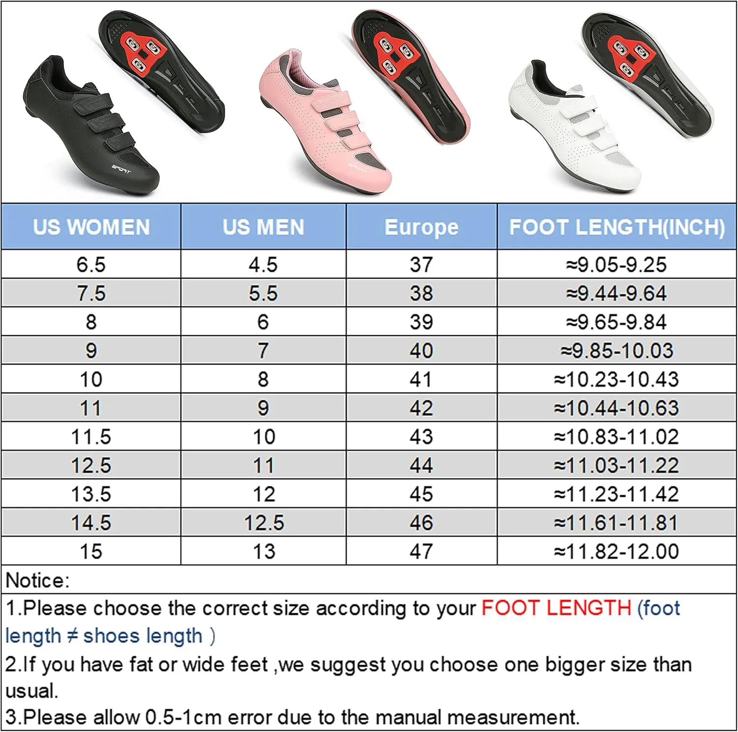 Honosuker Women's Men's Cycling Shoes Compatible with Peloton Delta SPD Spin Road Bike Bicycle Shoes