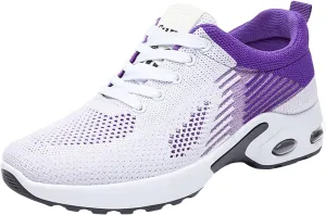 Kubbon Womens Walking Sneakers Arch Support Running Shoes Non Slip Wide Width Toe Box Shoes Lightweight Breathable Athletic Sneakers Casual Comfy