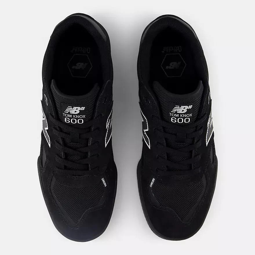 New Balance Numeric 600 Tom Knox - Black w/ White