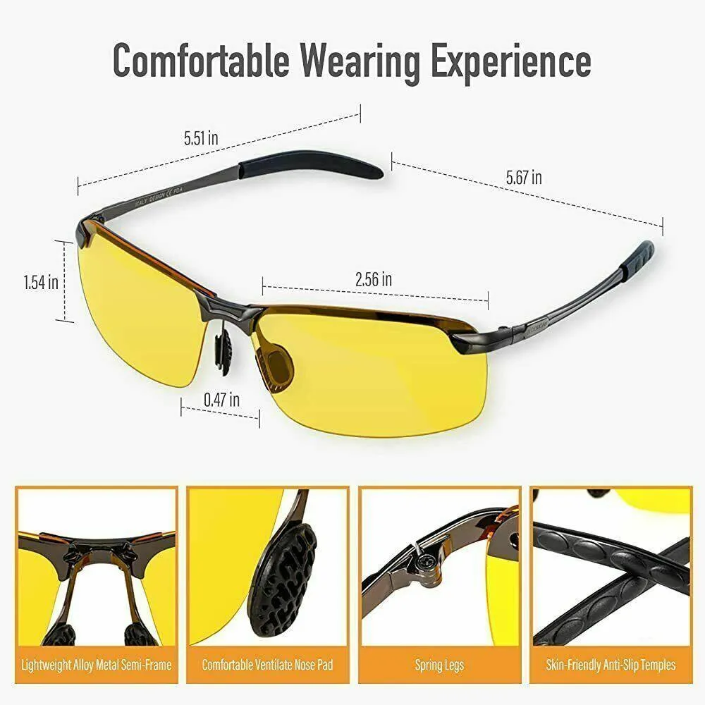 Night Driving Vision Glasses