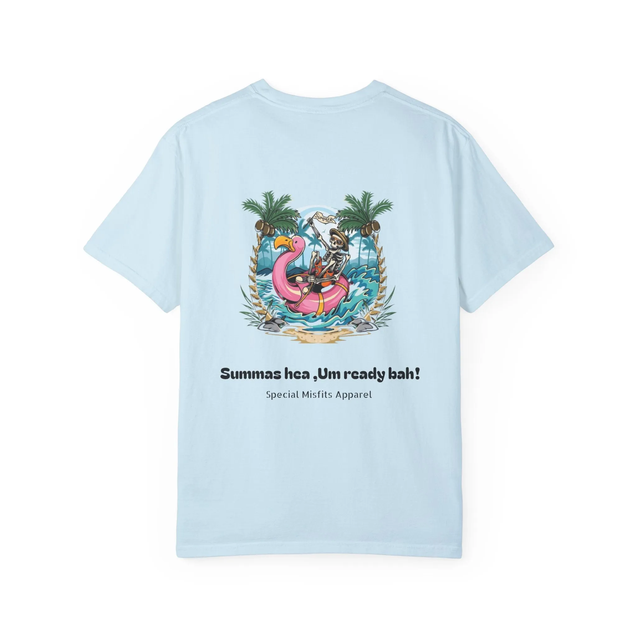 "Summer  Unisex Garment-Dyed T-Shirt