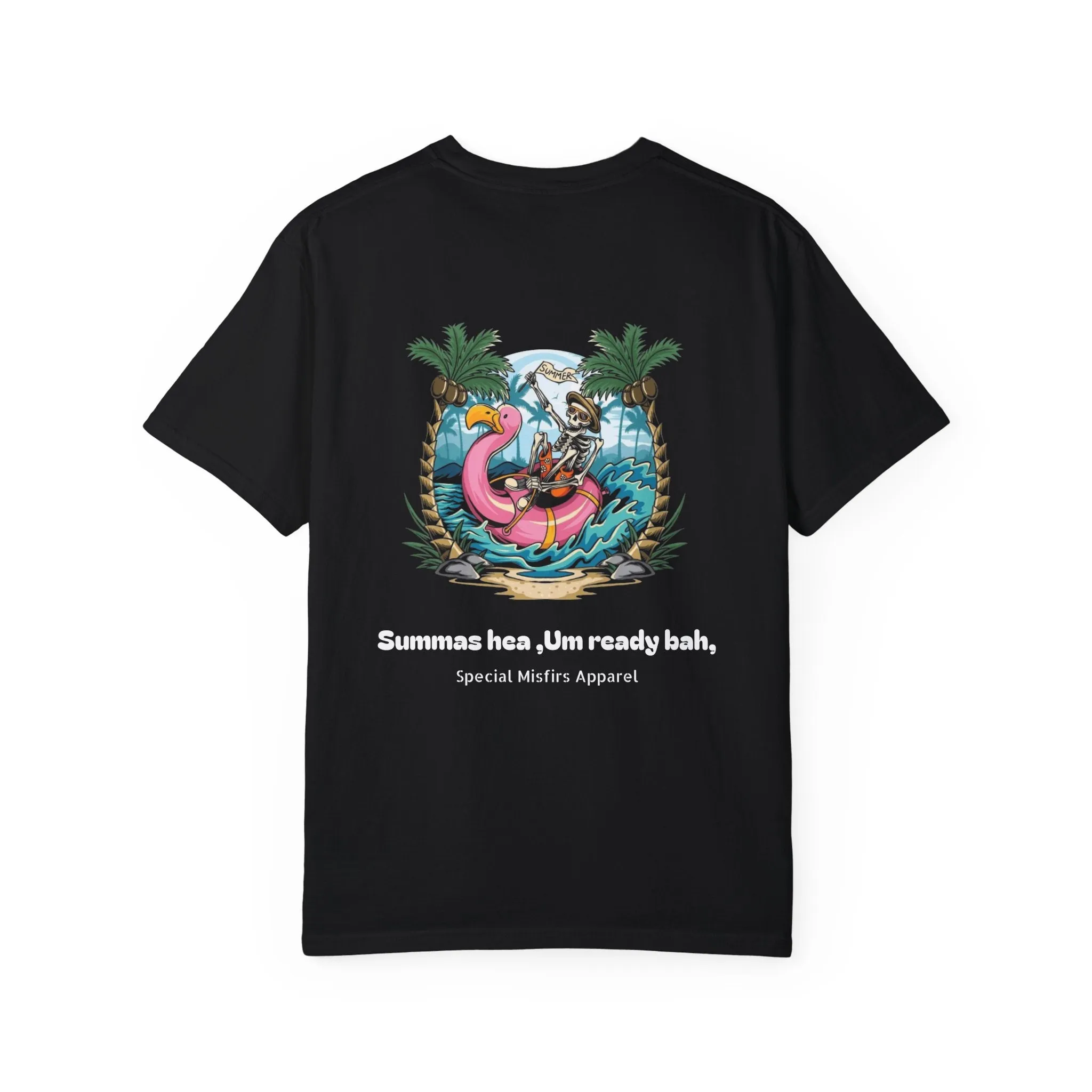 "Summer  Unisex Garment-Dyed T-Shirt