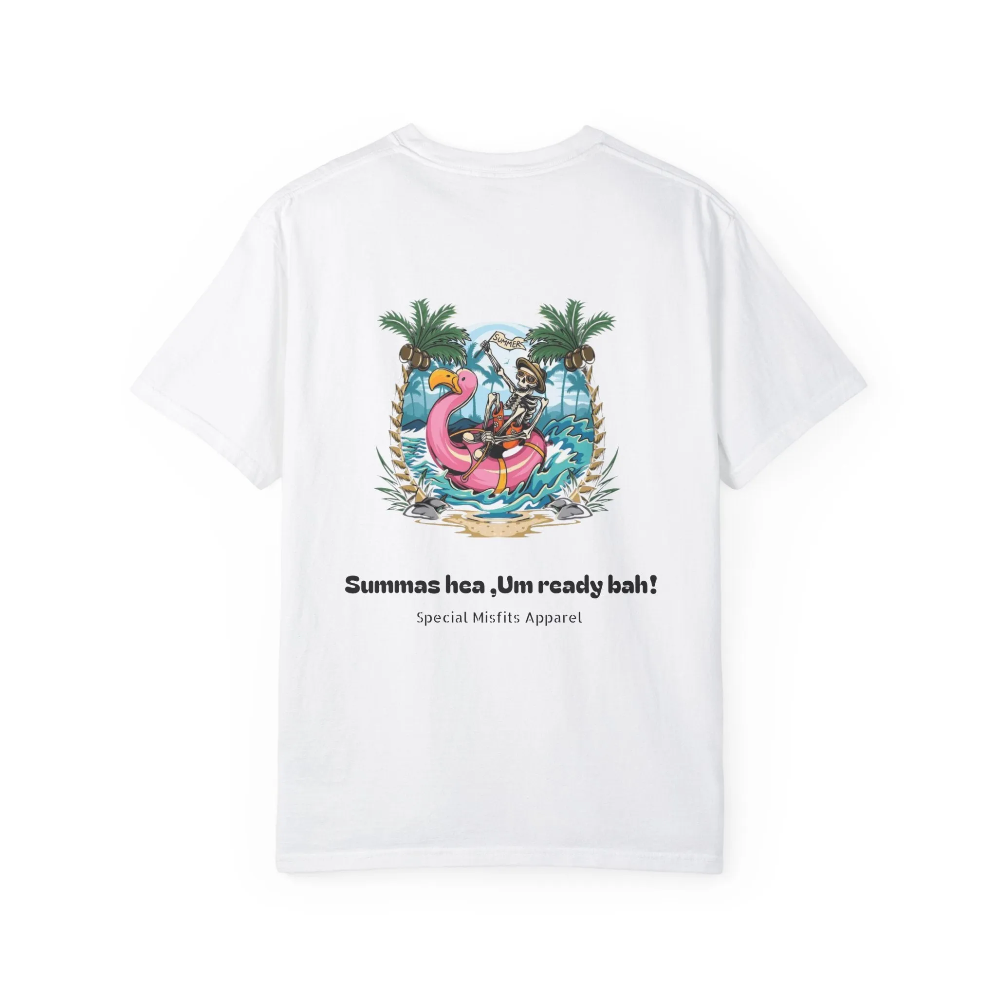 "Summer  Unisex Garment-Dyed T-Shirt
