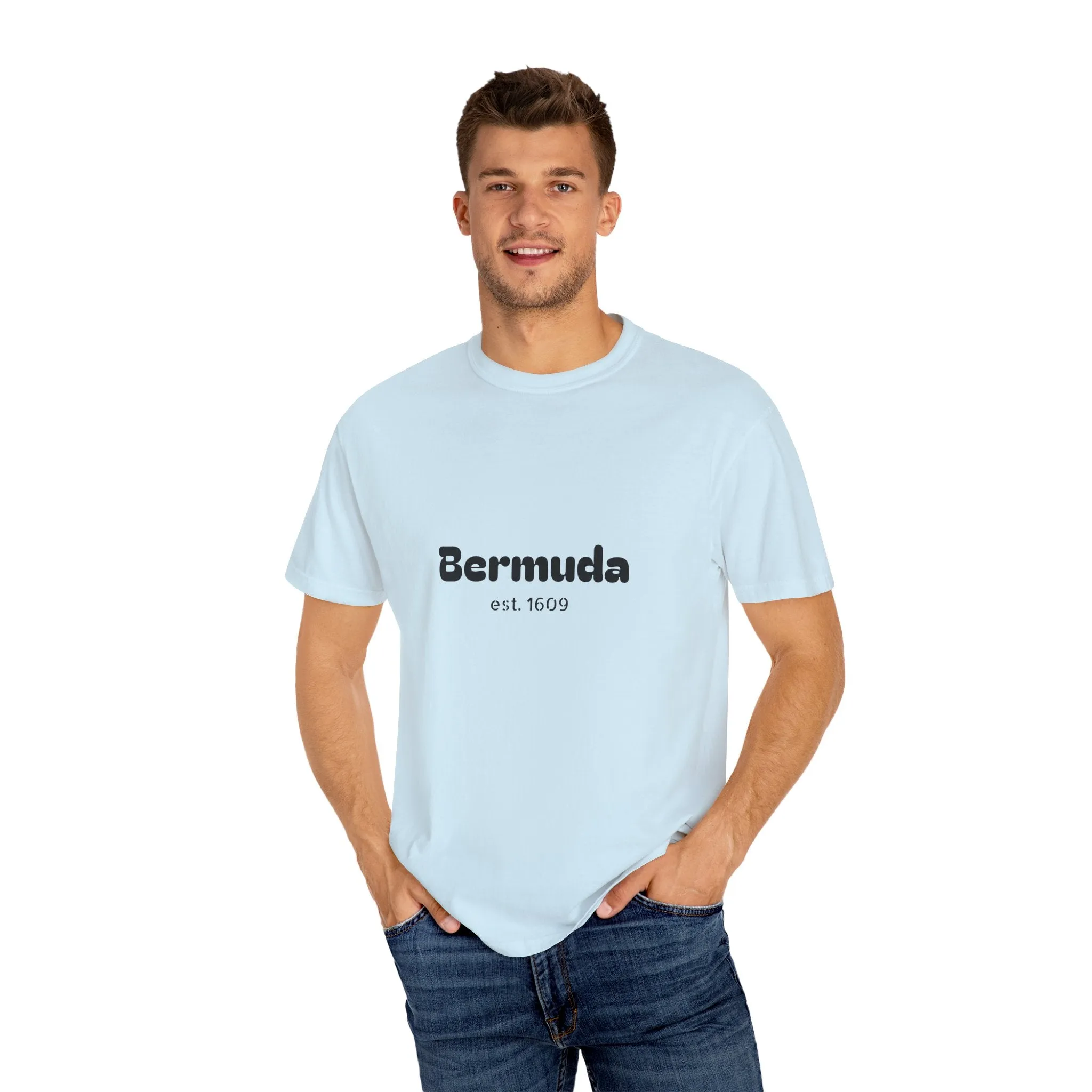 "Summer  Unisex Garment-Dyed T-Shirt