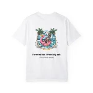 "Summer  Unisex Garment-Dyed T-Shirt