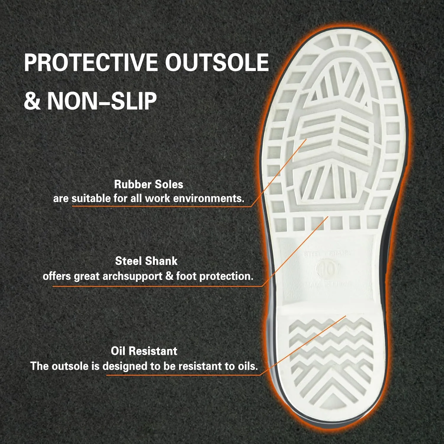 Ultra-Light Waterproof Rubber Boots for Men and Women - Durable Construction with 6mm Neoprene Insulation for Versatile All-Season Use in Hunting, Fishing, Work and Garden Size 5 to 14