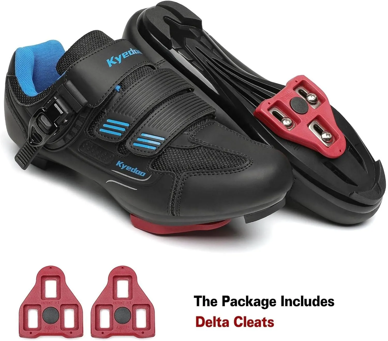 Unisex Cycling Shoes Compatible with Peloton Bike Shoes Indoor Clip in Peleton Road Bike Riding Racing Biking Shoes with Delta Cleats for Mens Womens Indoor Outdoor Bike Pedal