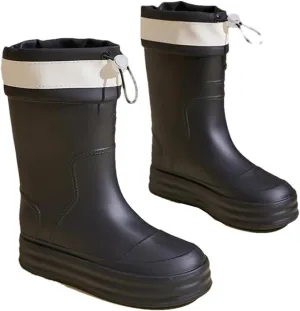 Women Cuffed Rain Boots Waterproof Water Shoes For Adult